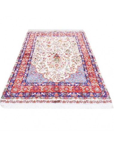 Tabriz hand-woven silk rug Rc-117