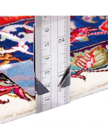 Tabriz hand-woven silk carpet Rc-117 thickness