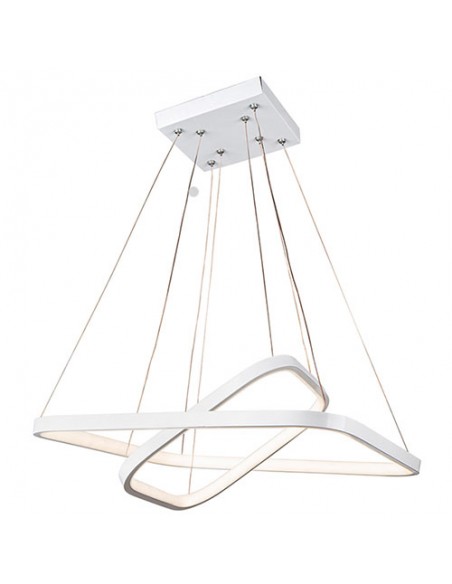 Unique Dining Room White Chandelier -  lateral Unique Dining Room White Chandelier -  lateral