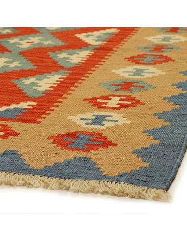Reversible Qashqaei hand-woven kilim Rc-119 zoom in