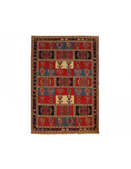 Hand-woven kilim with Needle pattern Rc-120 full view