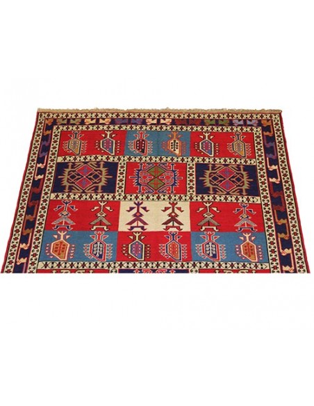 Hand-woven kilim with Needle pattern Rc-120 zoom in Hand-woven kilim with Needle pattern Rc-120 zoom in