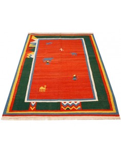 Hand-woven kilim Rc-121 full view