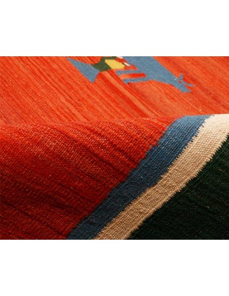 Hand-woven kilim Rc-121 details