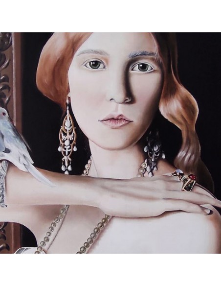 Painting Canvas "A Woman from the Aristocracy" Zoom In Painting Canvas "A Woman from the Aristocracy" Zoom In