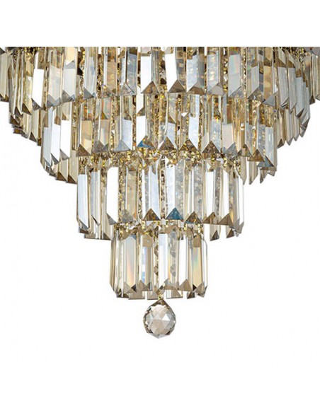 Modern Antique Crystal Chandelier Light - pendalogue