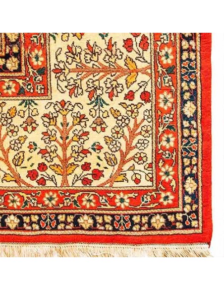 Tabriz hand-woven carpet with Lachak Toranji pattern Rc-125