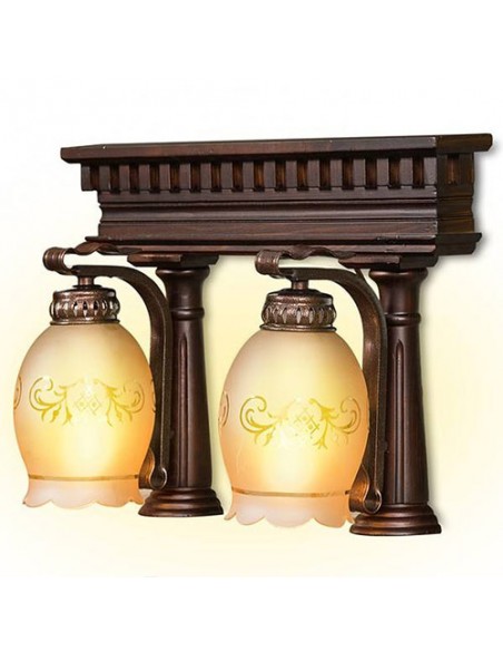 wooden Wall Light Art Deco Wall Sconce