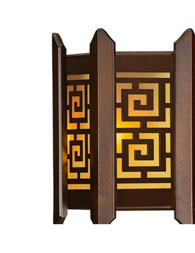 Wood Sconce Art Deco Wall Light