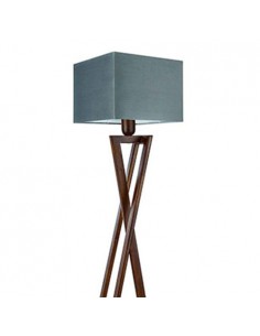 Wooden Floor Lamp Grey Standing Light 2
