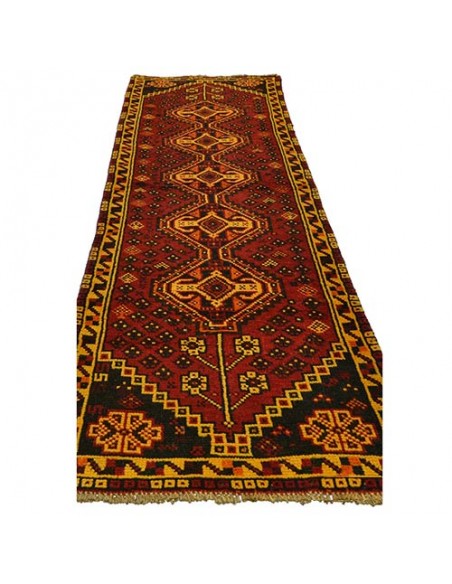 Shiraz hand-woven runner carpet Rc-132 front view