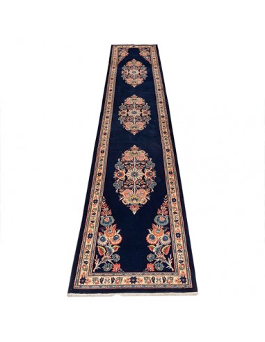 Varamin hand-woven runner carpet Rc-134 full view