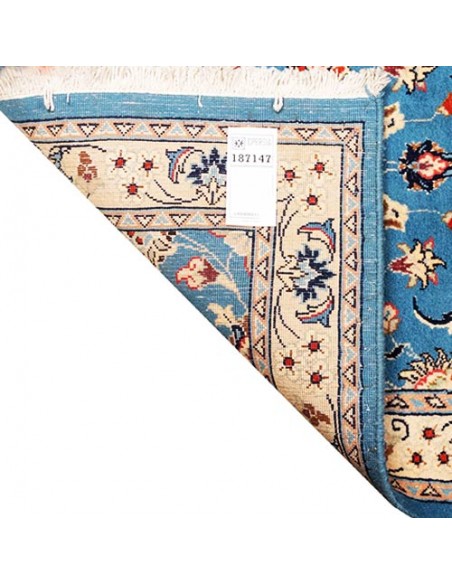 Kashmar hand-woven runner carpet Rc-135 back view Kashmar hand-woven runner carpet Rc-135 back view