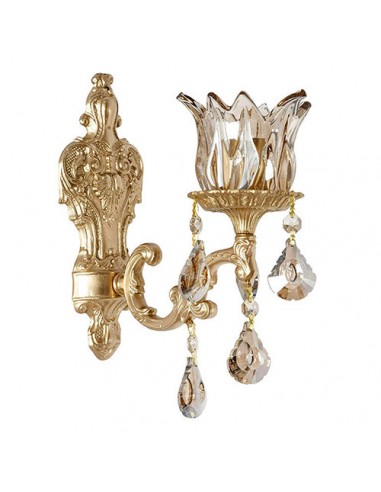 Gold Wall Sconce Crystal Wall Light