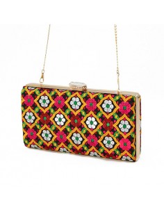 Baluchi Needlework Shoulder Bag|The Best Floral Clutch Bag 2