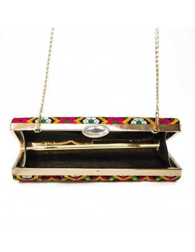 Baluchi Needlework Shoulder Bag|The Best Floral Clutch Bag