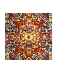 All Silk Hand woven Carpet With Toranj Pattern Rc-139 full view 2