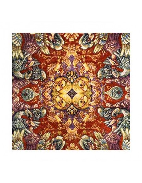 All Silk Hand woven Carpet With Toranj Pattern Rc-139 zoom in