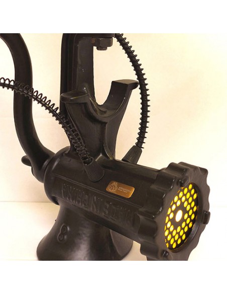 Afranoos Wooden and Iron Desk Lamp ID-541