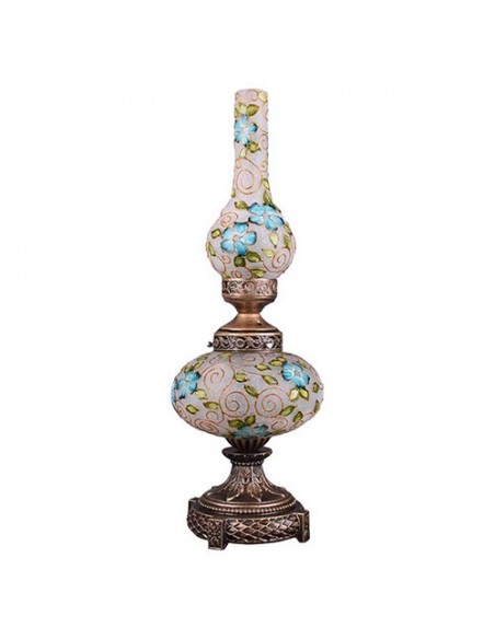 Table Lamp With Floral Vitray Design Table Lamp With Floral Vitray Design