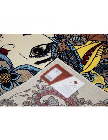 machine woven area carpet zoom in