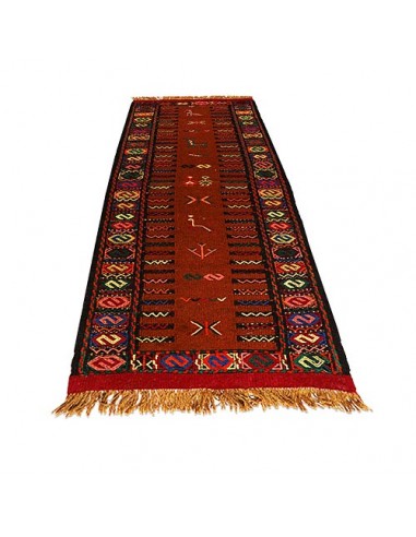 Khorasan hand-woven runner kilim Rc-144 front view