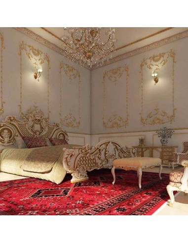 Isfahan Machine woven Area Carpet With Balooch Pattern Rc-148 in decoration