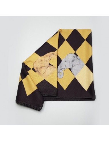cream-brown-geometric-patterned-scarf-folded