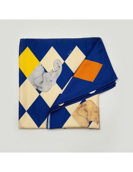 cream-blue-geometric-patterned-scarf-folded