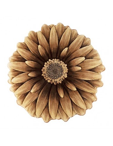 Three-dimensional Chrysanthemum Flower Design Doormat Rc-149 full view