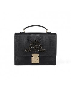 luxurious-black-leather-bag