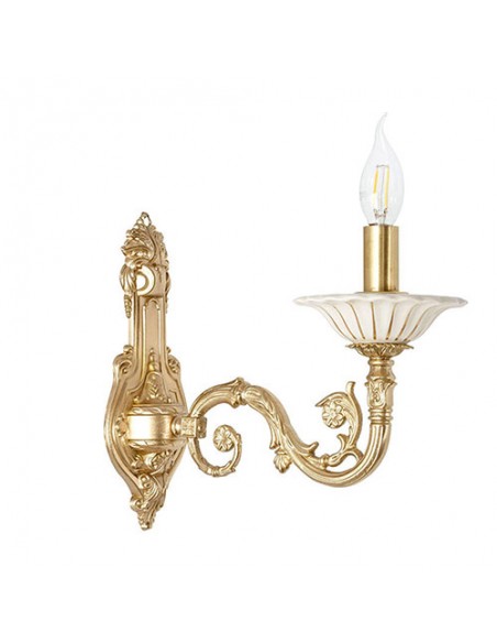 Gold Brass Wall Sconce Light Gold Brass Wall Sconce Light