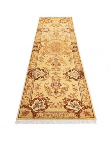 Tabriz Hand-woven Runner Carpet With Toranj Pattern Rc-153 full view