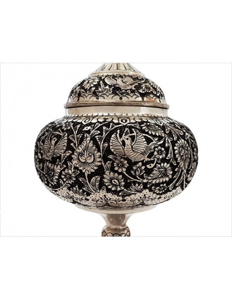 Iranian Metal Embossing Candy Bowl ZIT