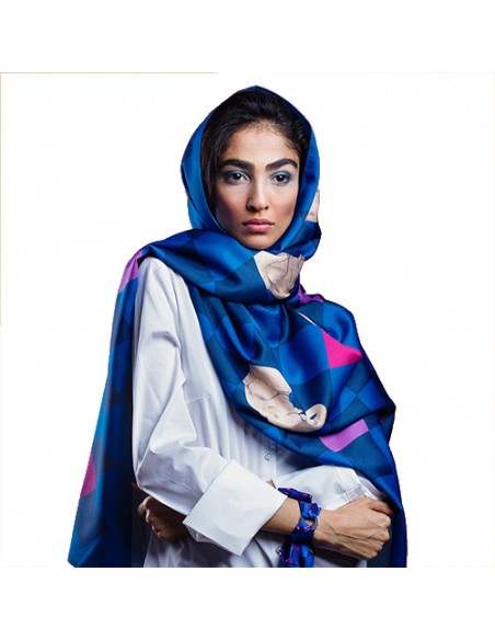 blue-navy-geometric-patterned-scarf