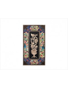 Hand Engraved Flower Wall Panel FV