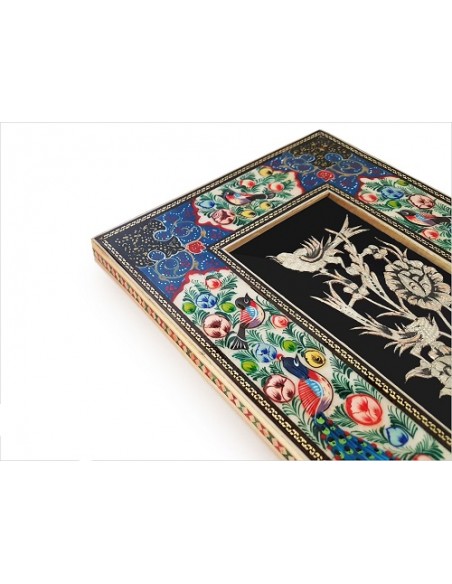 Hand Engraved Flower Wall Panel AGD