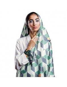 green-knight-scarf-model