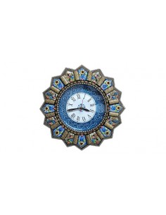 Persian Inlaid wooden Clock FV