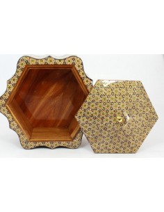 Persian Inlay Wood Candy/Nut Box FV 2