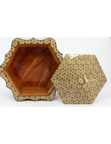 Persian Inlay Wood Candy/Nut Box IN