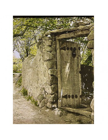 Flourish Alley Tabriz 100% Hand-Woven Tableau Rug Pictorial Carpet Zoom In-3