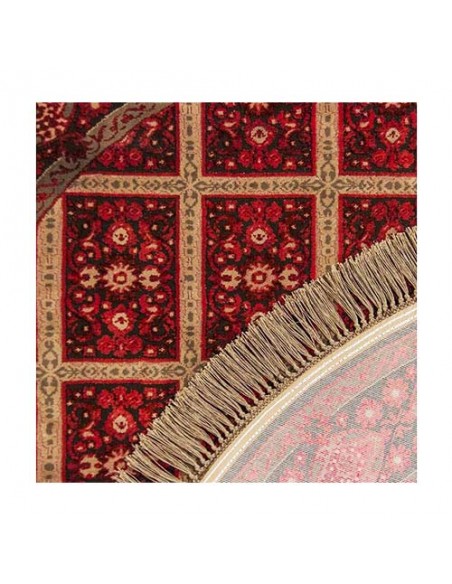 Machine-woven Circular Carpet With Bijan Pattern Rc-162 back view