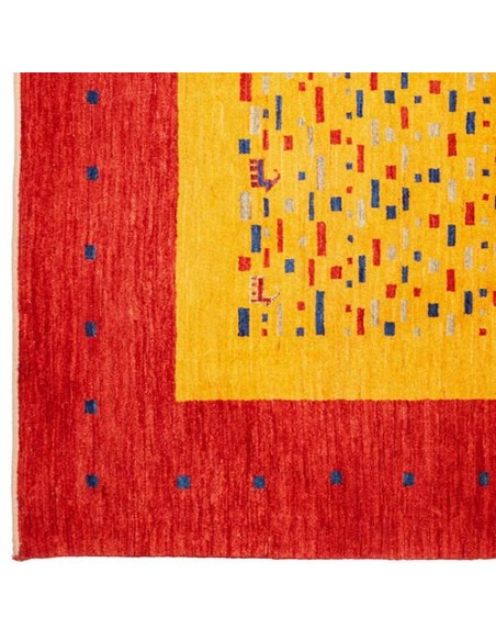 Fars Hand-woven Gabbeh Rc-160 sides view