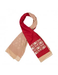 Floral-crimson-scarf