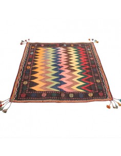 50 Years Old Hand-woven Kilim Rc-158 full view