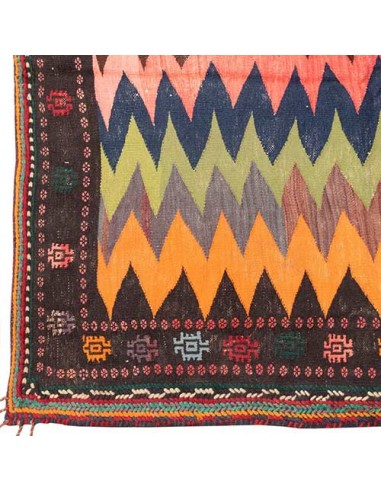 50 Years Old Hand-woven Kilim Rc-158 sides view