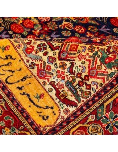 Tabriz Hand-woven Silk Carpet Rc-154 full view 2