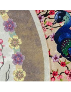 Machine-woven Round Carpet Rc-164 full view 2