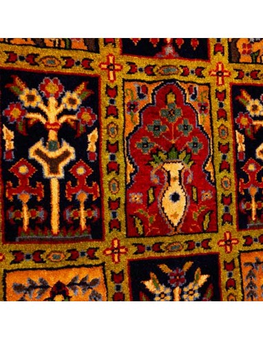 Khorasan Hand-woven Silk Carpet Rc-165 details